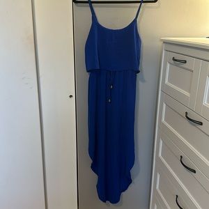 Flowy dress with spaghetti straps